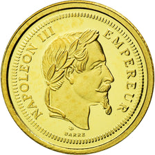 France, Medal, Napoléon III, Reproduction, 100 Francs or, MS(65-70), Gold