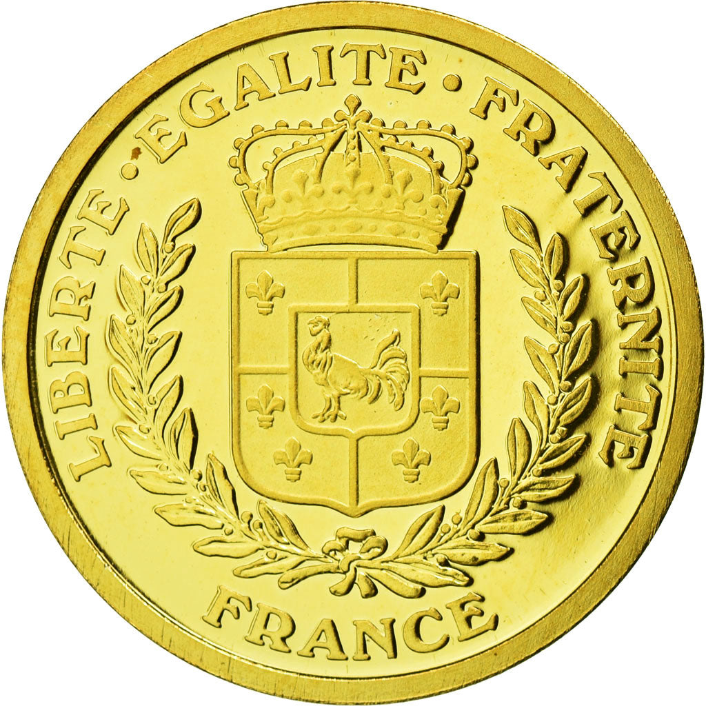 France, Medal, 65ème Anniversaire de la Libération, 2010, MS(65-70), Gold
