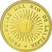 France, Medal, Reproduction du Peso Argentin, MS(65-70), Gold