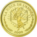 France, Medal, Semeuse, En Mémoire de l'Année, 2009, MS(65-70), Gold