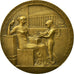 France, Medal, Banque, Agents de Change de Paris, 1898, Roty, AU(50-53), Copper