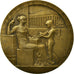 France, Medal, Banque, Agents de Change de Paris, 1898, Roty, EF(40-45), Copper
