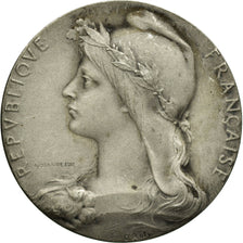 France, Medal, Chambre de Commerce de l'Indre, Châteauroux, Roty, AU(50-53)