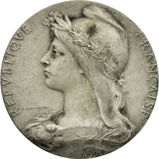 France, Medal, Chambre de Commerce de l'Indre, Châteauroux, Roty, AU(50-53)
