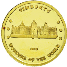 Mali, Médaille, Tombouctou, 10 Won, 2010, FDC, Or