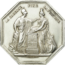 France, Medal, Banque de France, An VIII, Dumarest, MS(60-62), Silver