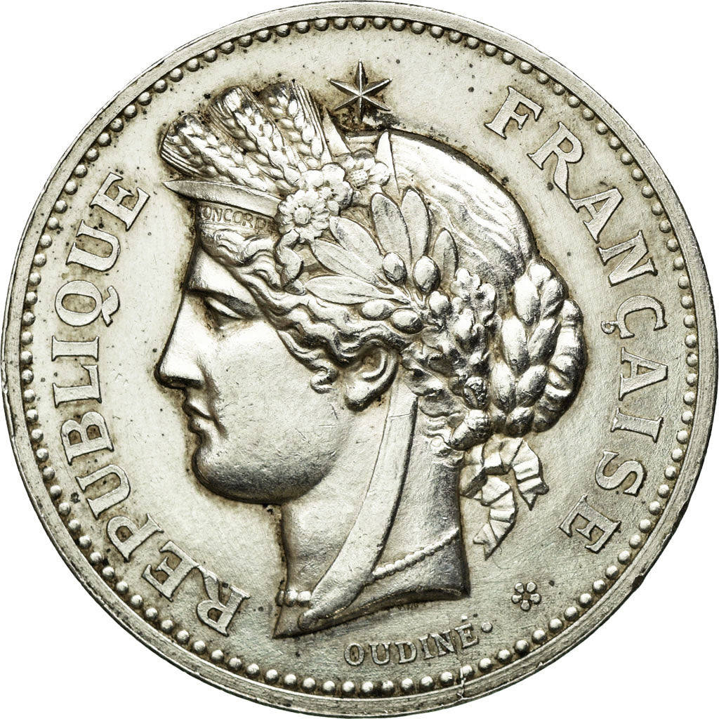 France, Médaille, Instruction Publique, Commission d'Examen, Aisne, Oudiné