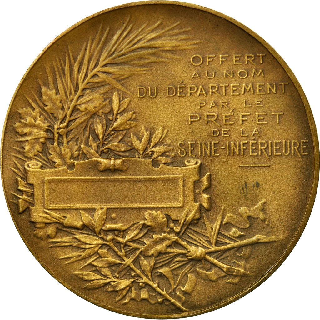 Francja, Medal, Marianne, République Française, Roty, AU(55-58), Bronze
