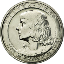 France, Medal, Jeanne d'Arc, History, V. Peter, MS(64), Copper-nickel