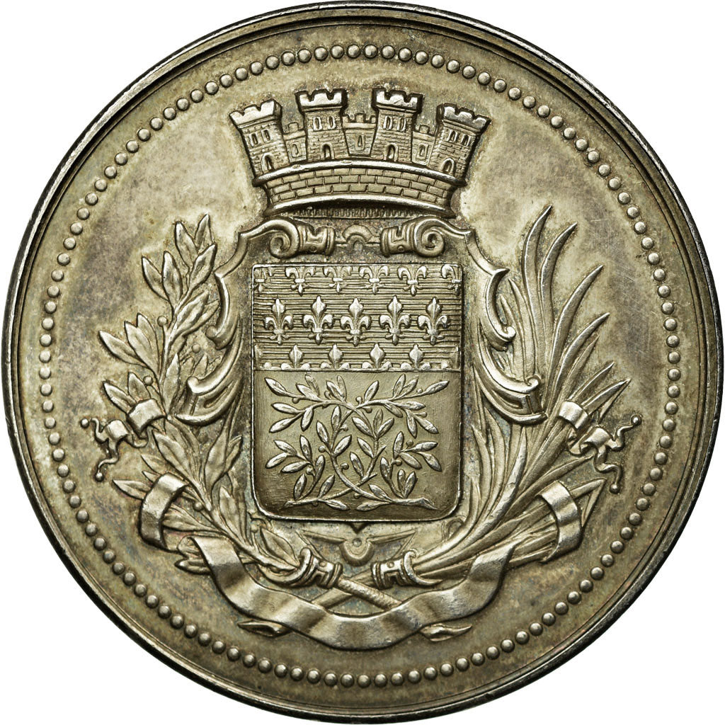 France, Medal, Comice Agricole de l'Arrondissement de Reims, MS(60-62), Silver