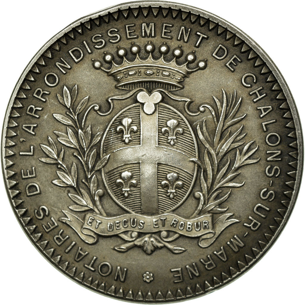 France, Token, Notaires de l'Arrondissement de Châlons-sur-Marne, Roty