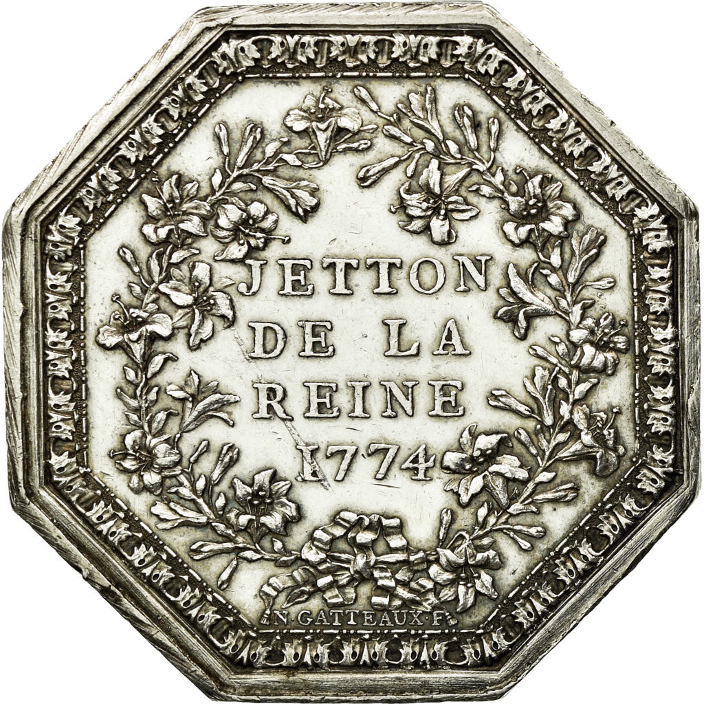 Frankreich, Token, Marie-Antoinette, Jeton de la Reine, 1774, Gatteaux, VZ
