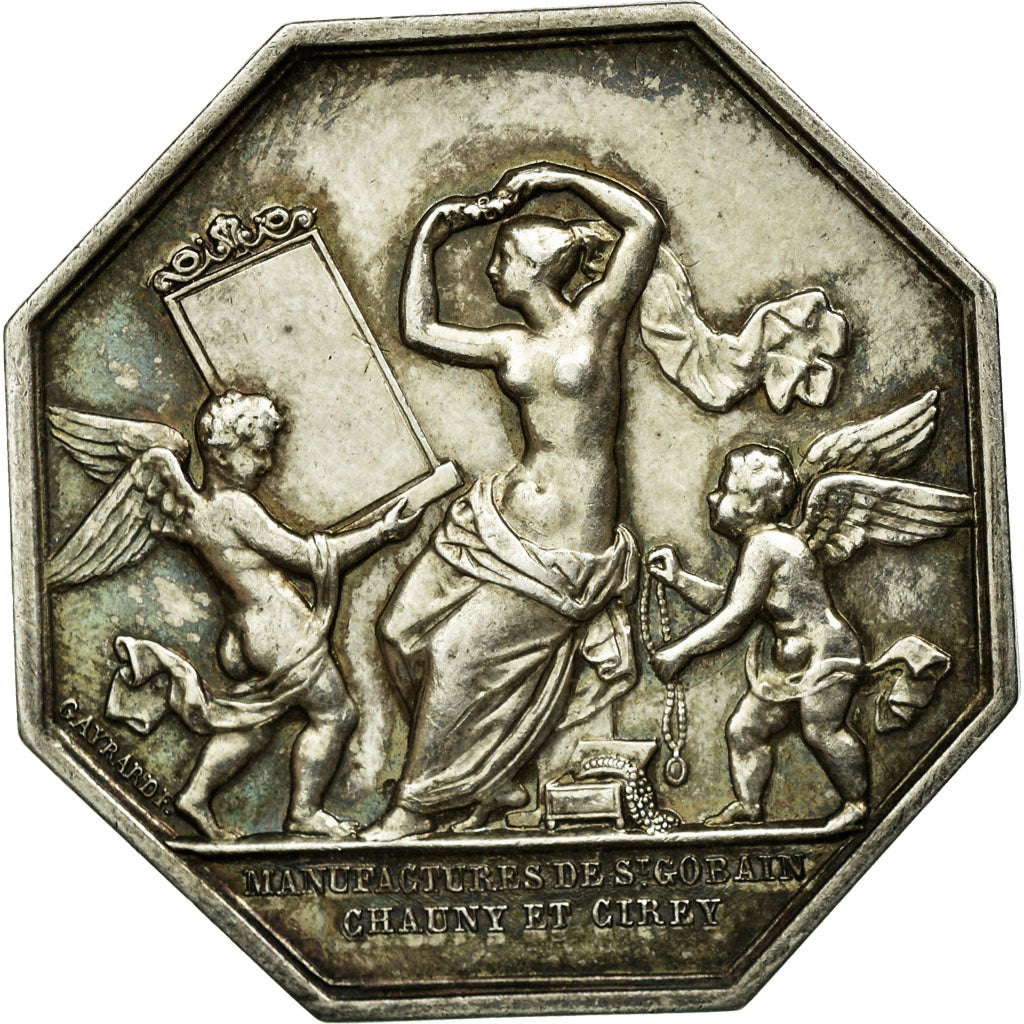 France, Token, Manufacture de St Gobain, Chauny et Cirey, 1830, Gayrard