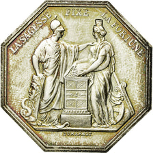 France, Medal, Banque de France, An VIII, Dumarest, MS(65-70), Silver