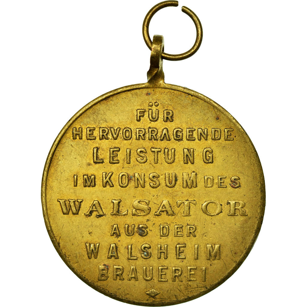 Allemagne, Médaille, Walsator Walsheim, Beer Company, TTB, Cuivre