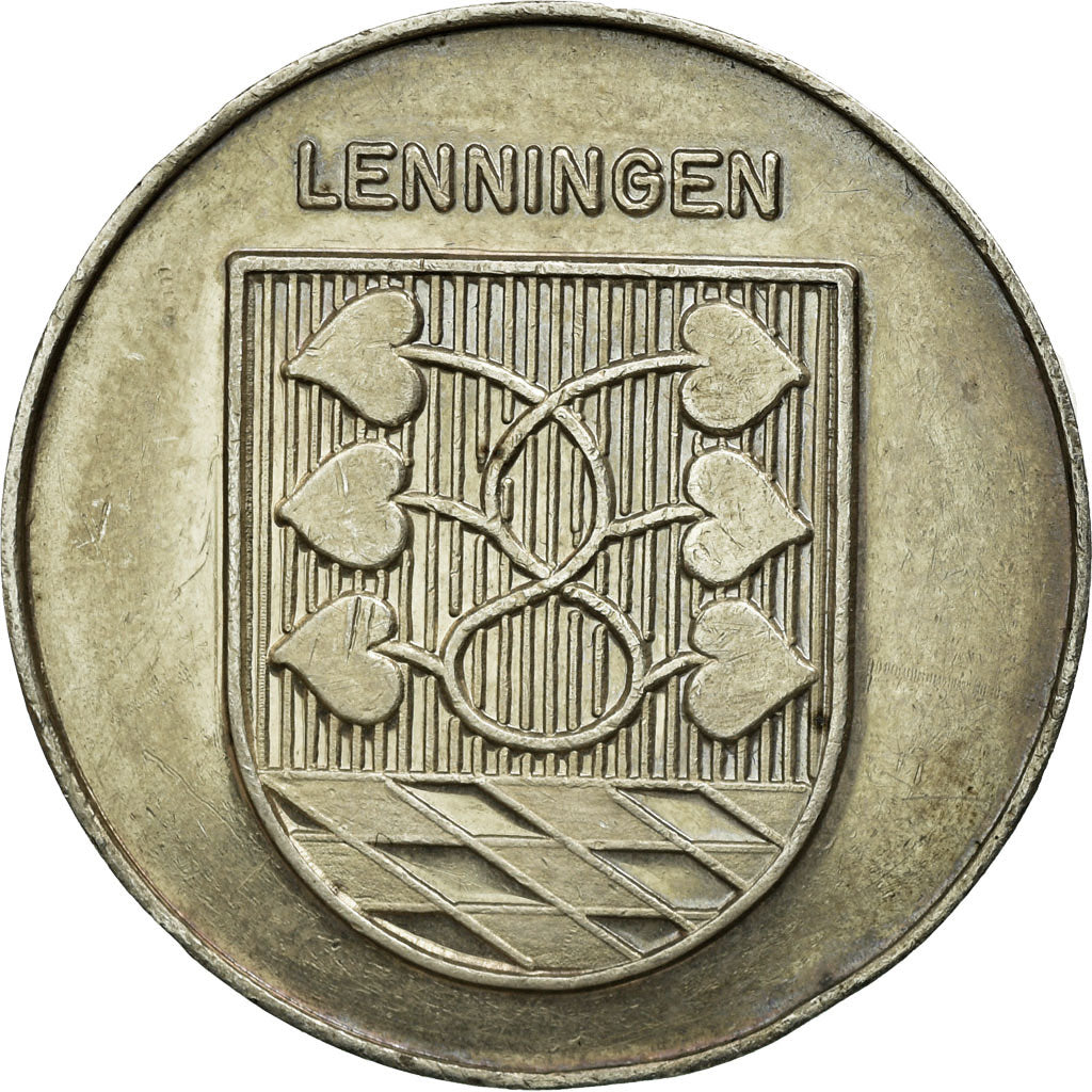 Luxembourg, Medal, Lenningen, 1985, MS(60-62), Silver