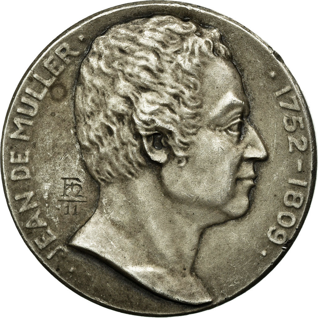Suisse, Médaille, Schaffhouse, Société Suisse de Numismatique, 1911, TTB+
