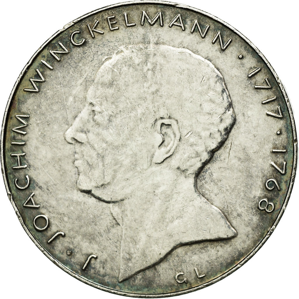 Germany, Token, Joachim Winckelmann, 1968, MS(63), Silver