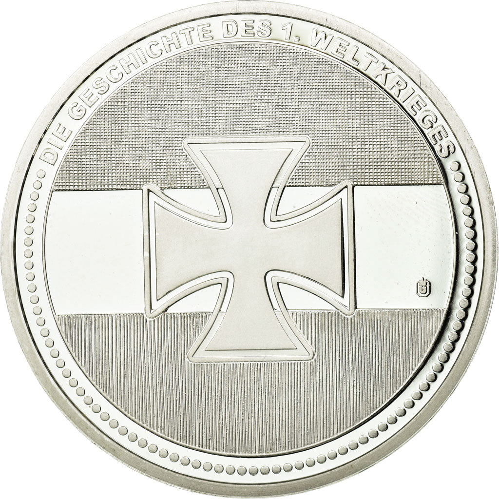 Germany, Medal, Schlacht um Verdun, MS(64), Copper Plated Silver