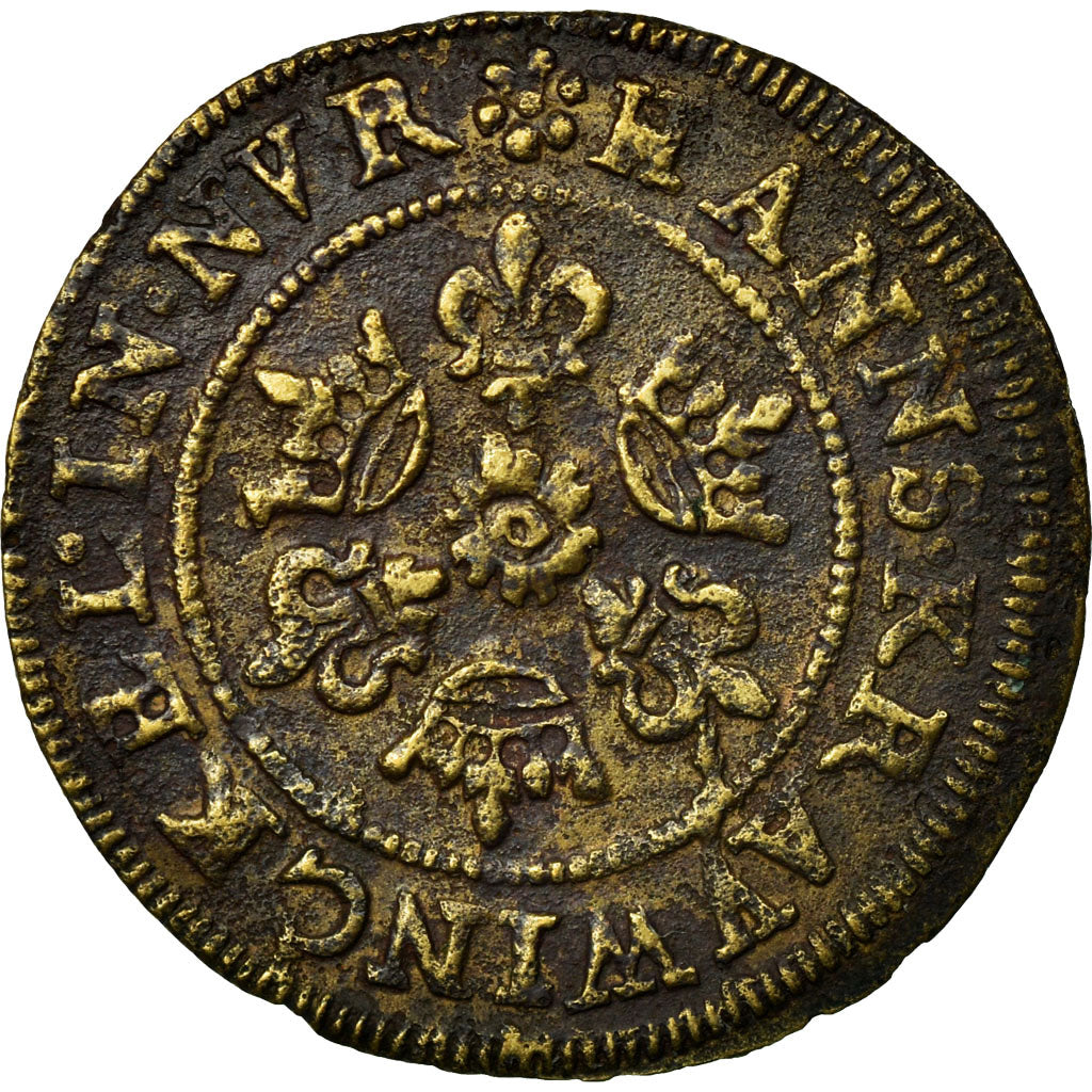 France, Token, Nuremberg, Jeton de Compte au Type du Gold Gulden, VF(30-35)