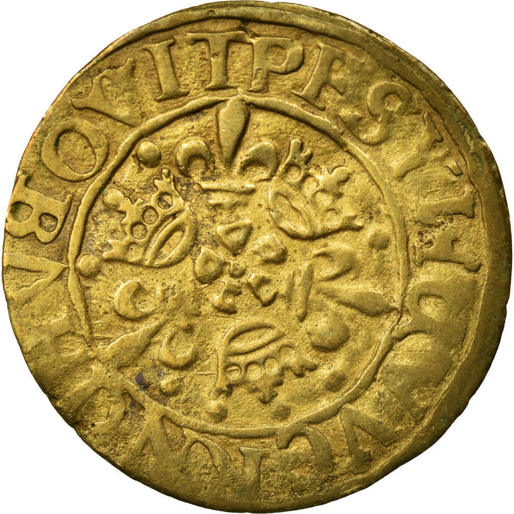 France, Token, Jeton de Nuremberg, VF(30-35), Brass