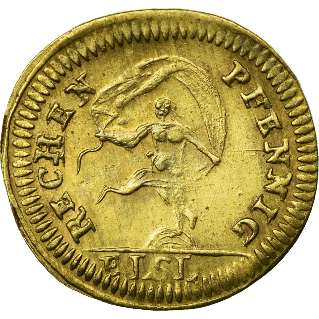 France, Jeton, Nuremberg, Rechenpfennig, Minerva, TTB, Laiton