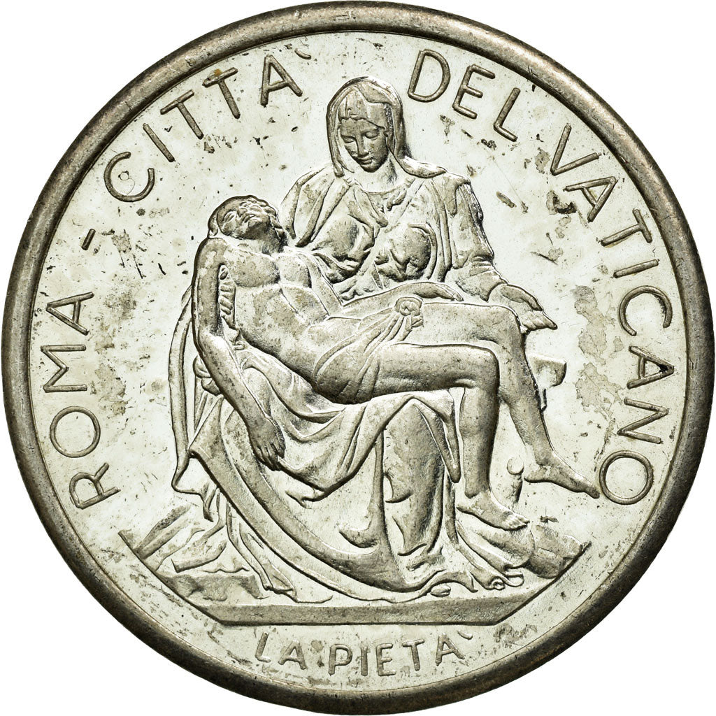 Vatican, Médaille, Jean-Paul II, La Pieta, Susini, SUP, Silvered bronze