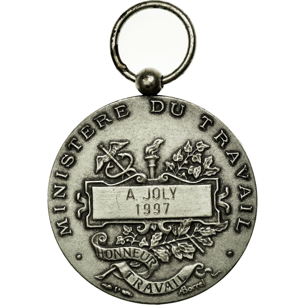 France, Médaille d'honneur du travail, Médaille, 1997, Excellent Quality