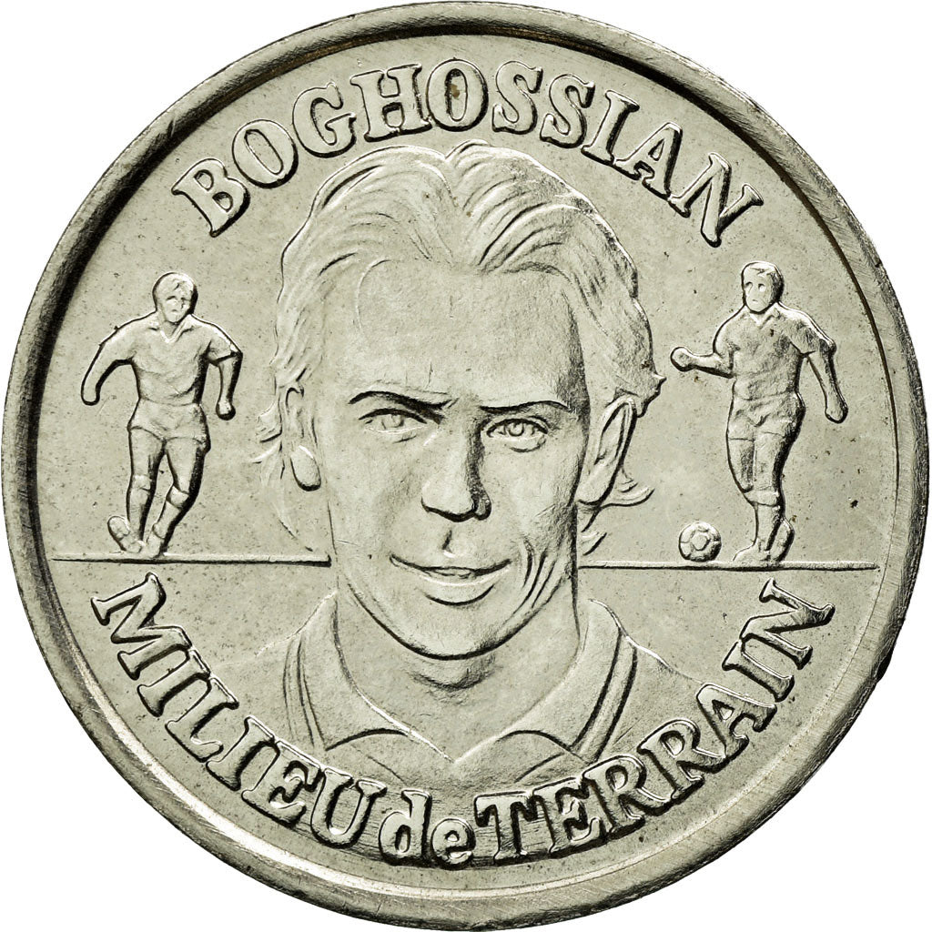 França, Medal, Equipe de France de Football, Boghossian, MS(64), Níquel