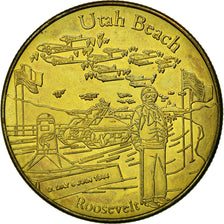 France, Medal, 60ème Anniversaire du Débarquement, Roosevelt, 2004, MS(64)