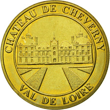 France, Médaille, Château de Cheverny, Val de Loire, 2014, FDC, Copper Gilt