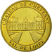 France, Médaille, Château de Cheverny, Val de Loire, 2014, FDC, Copper Gilt