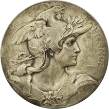 France, Medal, Syndicat de la Boucherie de Rouen, Rivet, MS(60-62), Silvered