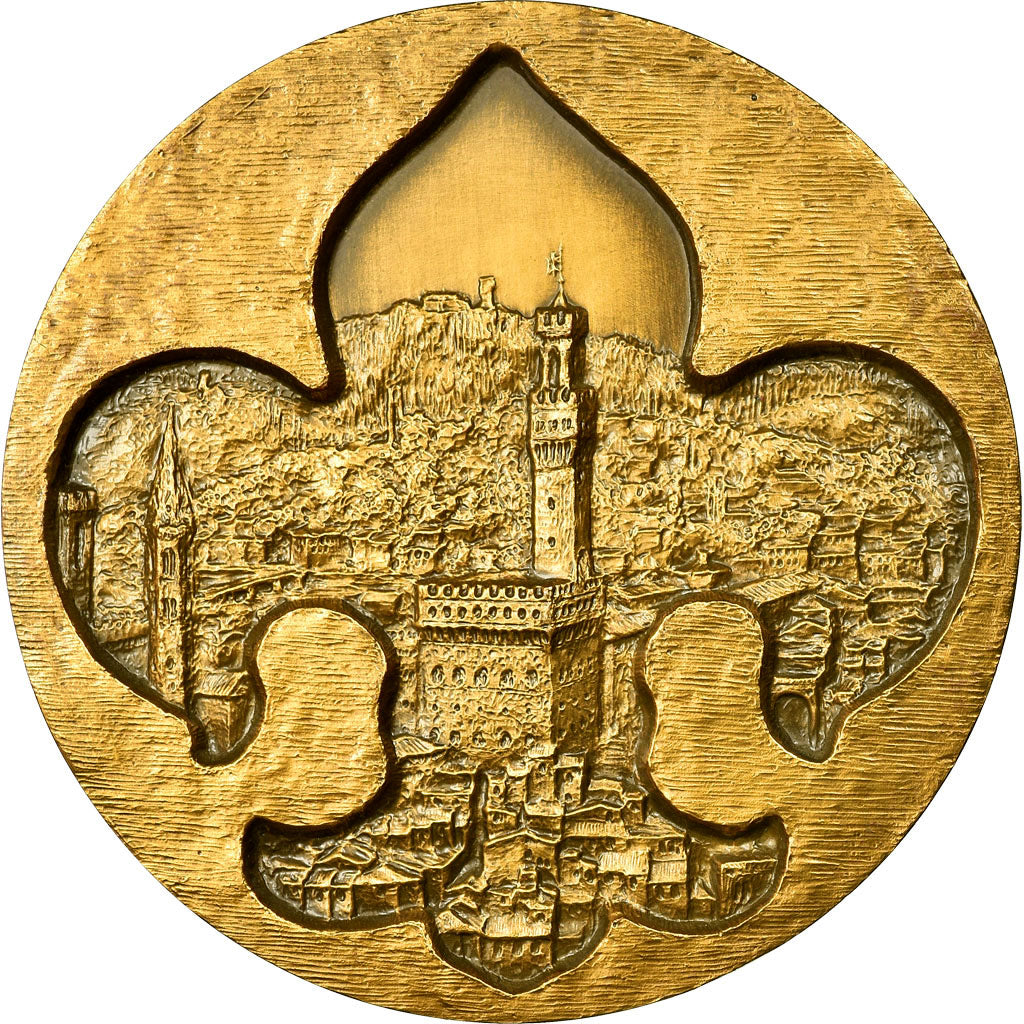 Italy, Medal, Ville de Florence, 1989, Louv, MS(60-62), Bronze