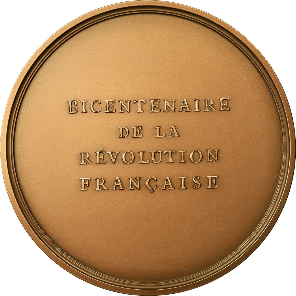 Francia, medaglia, Révolution Française, Les Clubs Révolutionnaires, 1987