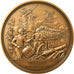 France, Medal, Révolution Française, Bataille de Valmy, 1987, Lecuyer