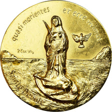 Monaco, Medal, Archidiocèse, Sainte Dévote, Lovy, MS(63), Vermeil