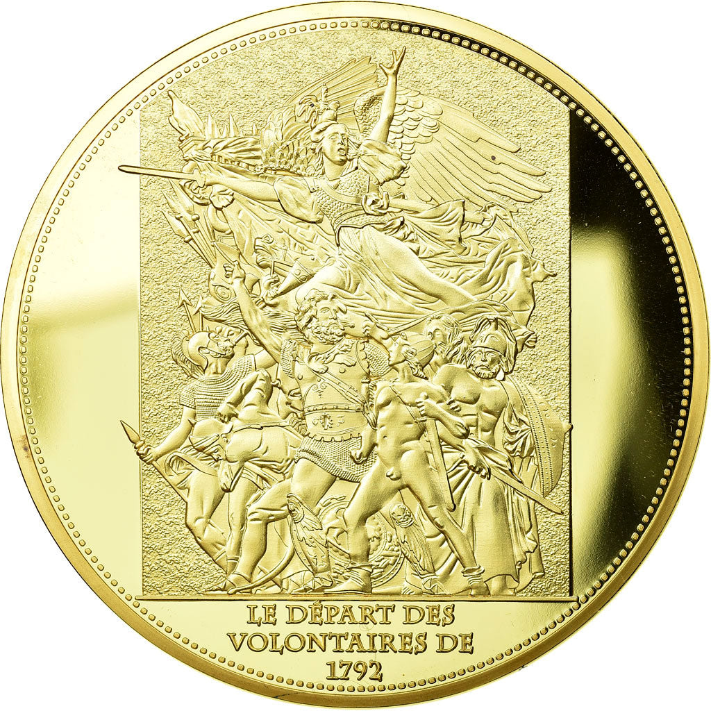 France, Medal, Arc de Triomphe, Départ des Volontaires de 1792, 2013
