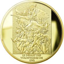 France, Medal, Arc de Triomphe, Départ des Volontaires de 1792, 2013