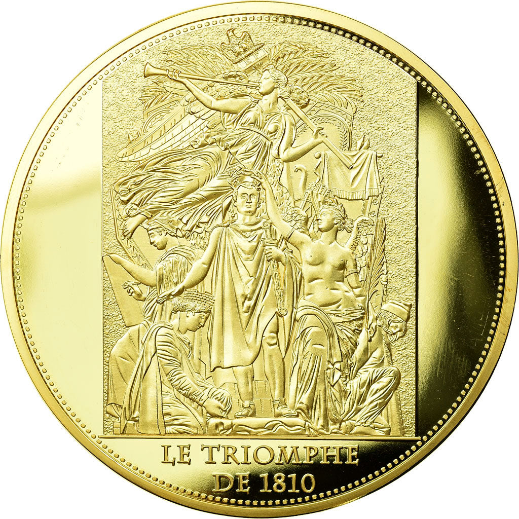 France, Medal, Arc de Triomphe, Le Triomphe de 1810, 2013, MS(65-70), Copper