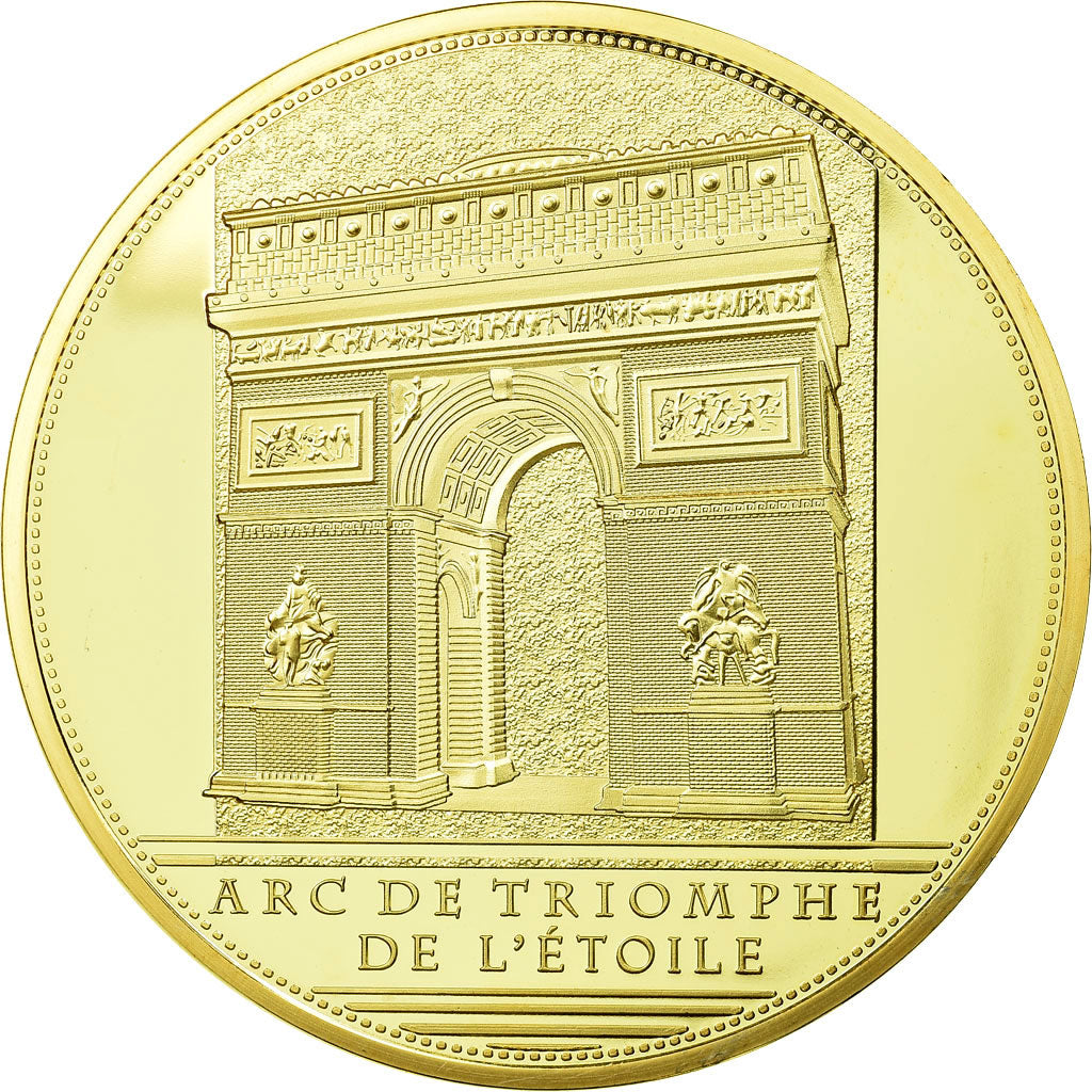 France, Medal, Arc de Triomphe, Le Triomphe de 1810, 2013, MS(65-70), Copper