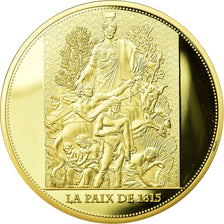 France, Medal, Arc de Triomphe, La Paix de 1815, 2013, MS(65-70), Copper Gilt