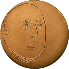 France, Medal, Photographie, Autoportrait, Auricoste, 1970, Auricoste