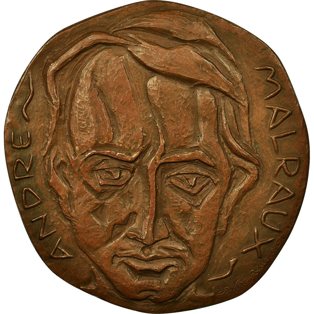 Frankrijk, Medaille, André Malraux, Masson, PR, Bronze