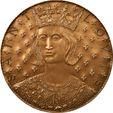Francia, medalla, 7ème Centenaire de la Mort de Saint-Louis, 1970, De Jaeger