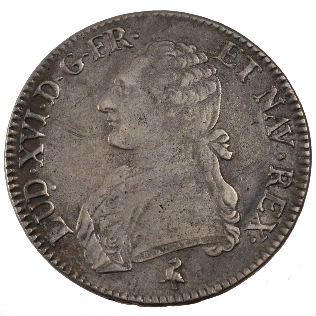 Louis XVI, Ecu aux branches d'olivier