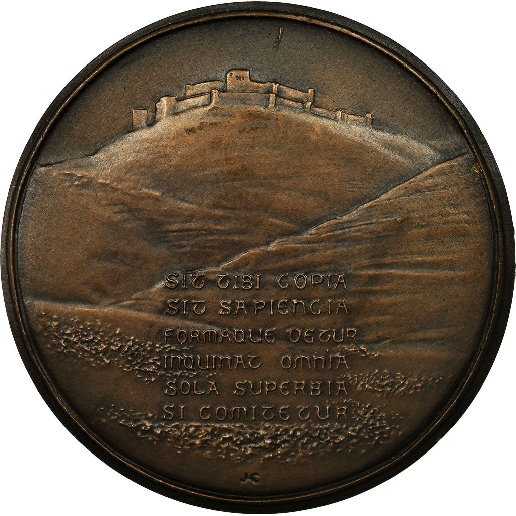 France, Medal, Histoire, Paul Deschamps, Coeffin, MS(60-62), Bronze