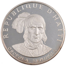 Haiti, 10 Gourdes, 1971, SPL, Argento, KM:79