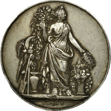 Frankrijk, Medaille, Société d'horticulture de Picardie, Amiens, Pingret, ZF