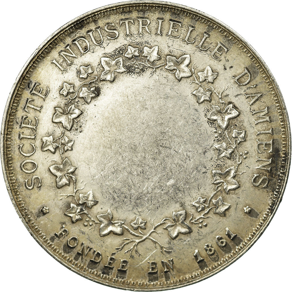 France, Medal, Société Industrielle d'Amiens, AU(55-58), Silver